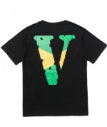 Vlone Jamaica Staple Black Large Tee