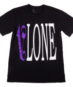 Vlone x Palm Angels T-shirt Black Purple