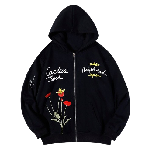 Travis Scott Cactus Jack x Neighborhood Carousel Zipper
