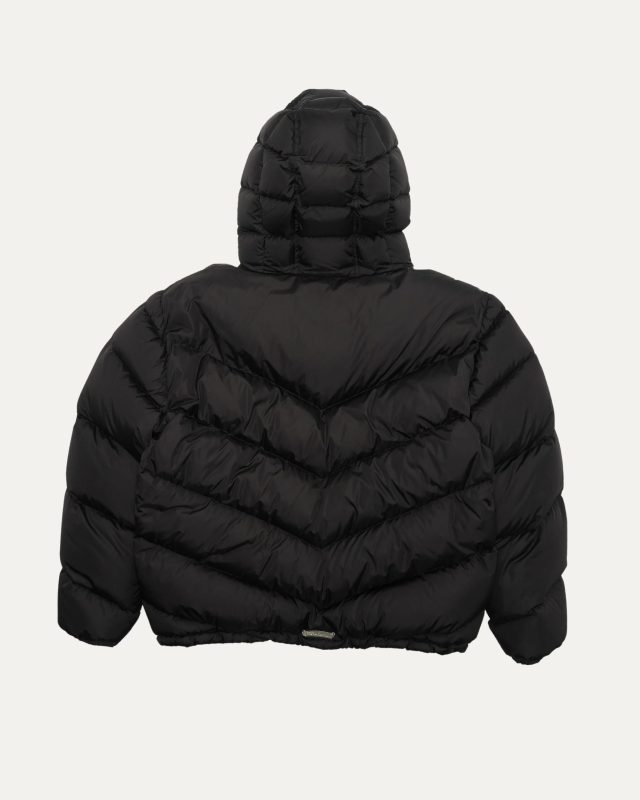 Chrome Hearts Chunk Half Dagger Zip Puffer Jacket Black