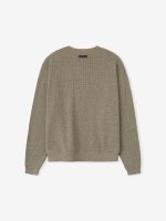 Essential Waffle Crewneck Sweater
