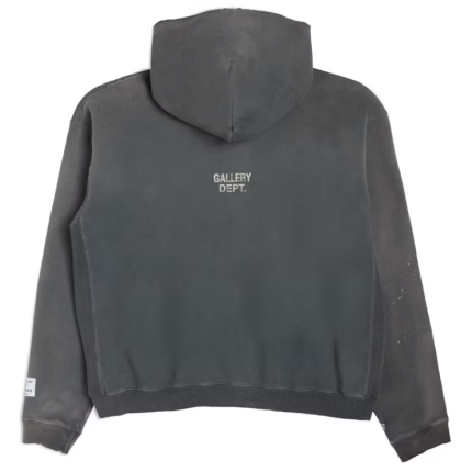 Gallery Dept. 90's Recycle Hoodie Washed Black