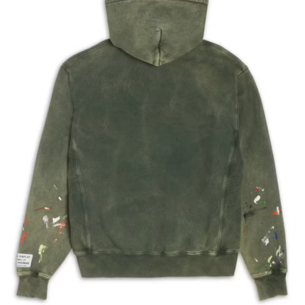 Gallery Dept Center Logo Hoodie Green