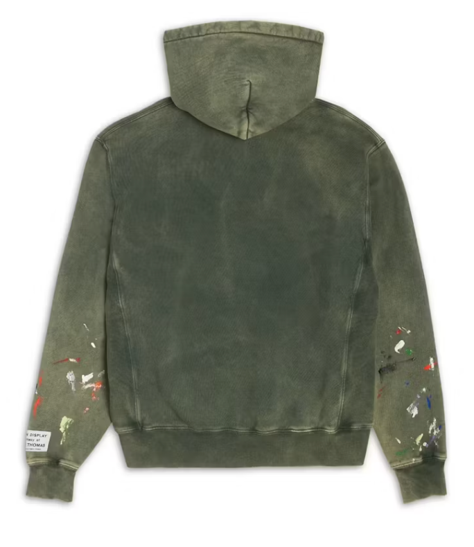 Gallery Dept Center Logo Hoodie Green