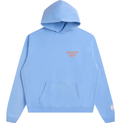 Gallery Dept 90's GD Logo Hoodie Baby Blue