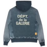 Gallery Dept Reversible French Logo Hoodie Navy