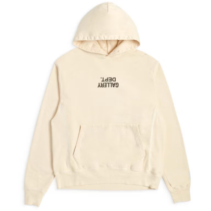 Gallery Dept Fucked up Logo Hoodie Cream