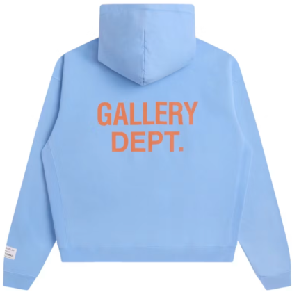 Gallery Dept 90's GD Logo Hoodie Baby Blue