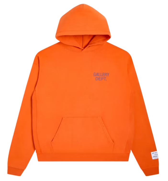 Gallery Dept 90's GD Logo Hoodie Tomato Red
