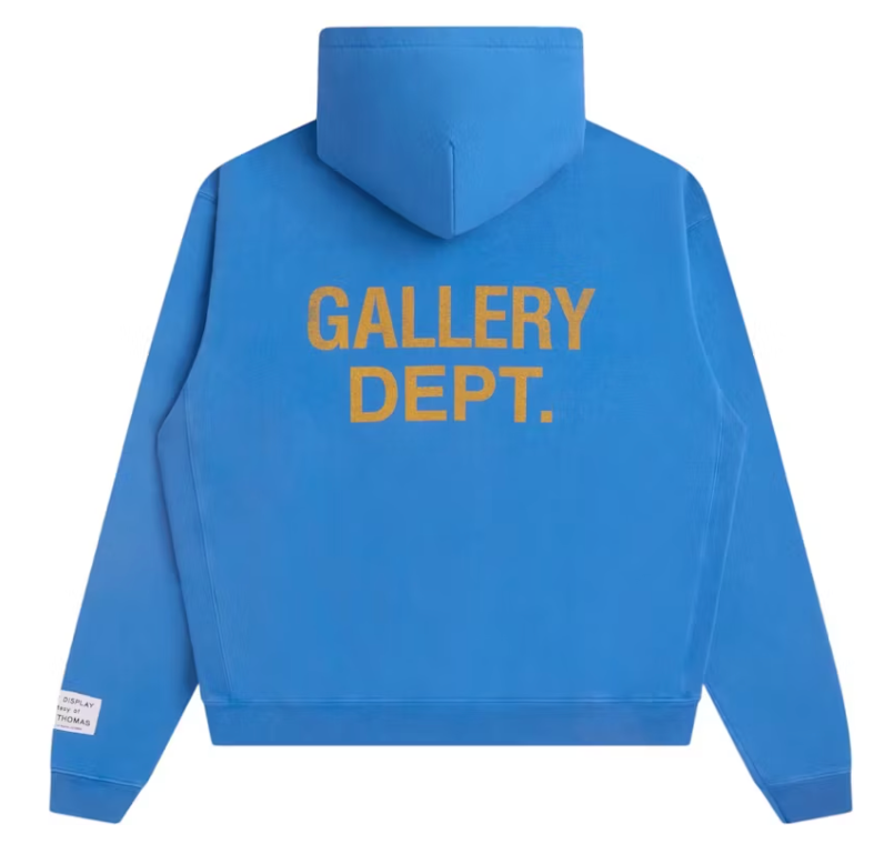 Gallery Dept 90's GD Logo Hoodie Royal