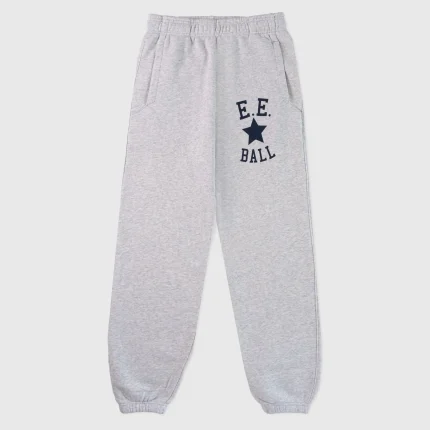 EE Ball Basic White Cuffed Tracksuit