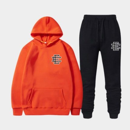 EE Orange And Black Tracksuit