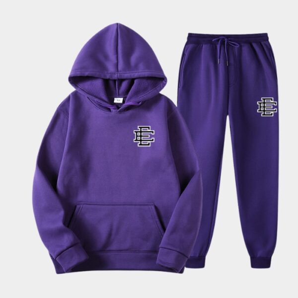 EE Purple Sweatpants Set EE Purple Sweatpants Set