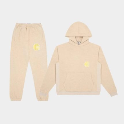 Eric Emanuel Basic Logo Beige Tracksuit