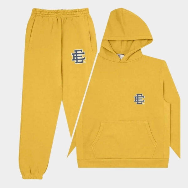 Eric Emanuel Basic Logo Mustard Tracksuit Eric Emanuel Basic Logo Mustard Tracksuit