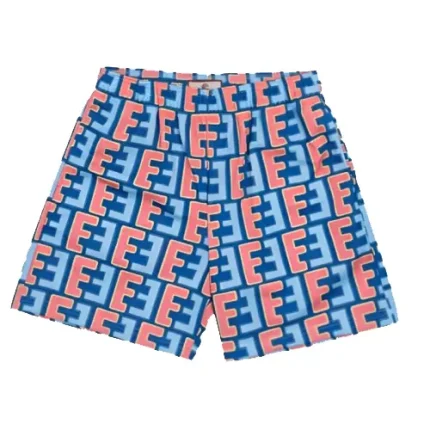 Eric Emanuel EE Basic Short – Fendi Print Blue