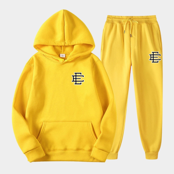 Eric Emanuel Stylish Yellow Tracksuit Eric Emanuel Stylish Yellow Tracksuit