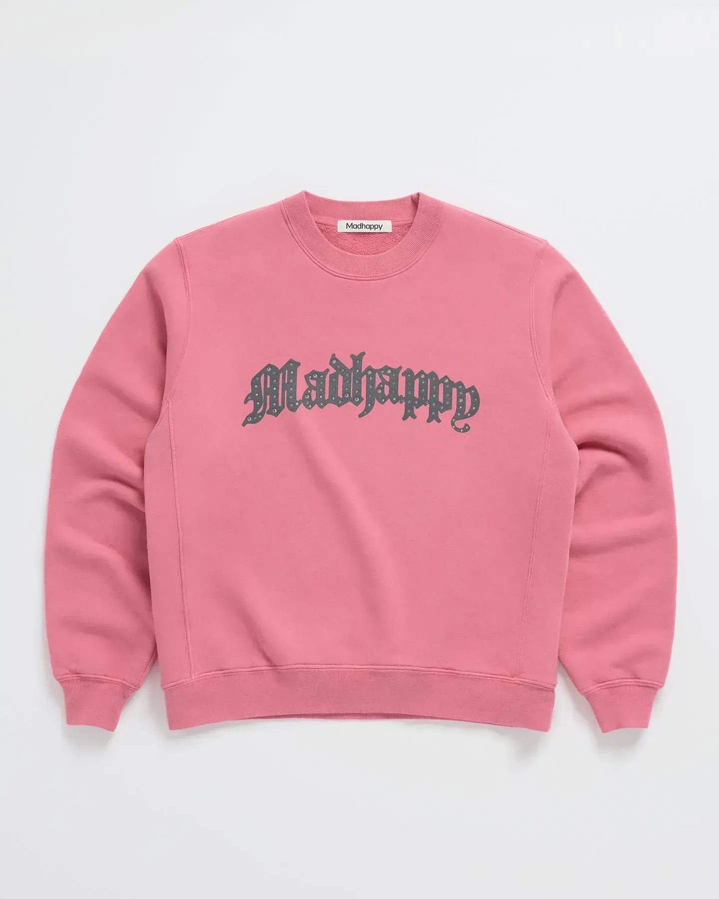 Madhappy Bijou Rhinestone Fleece Crewneck Madhappy Bijou Rhinestone Fleece Crewneck