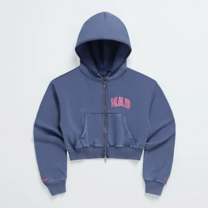Madhappy & Gap Women’s Mad Full Zip Crop Hoodie