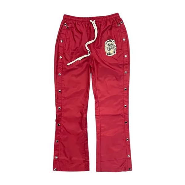 Maroon Saint Vanity Nylon Track Pants Maroon Saint Vanity Nylon Track Pants
