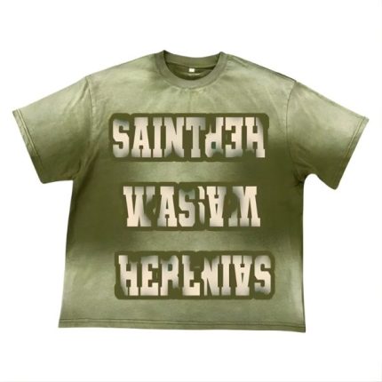 Saint Vanity Olive Green Was Here Tee