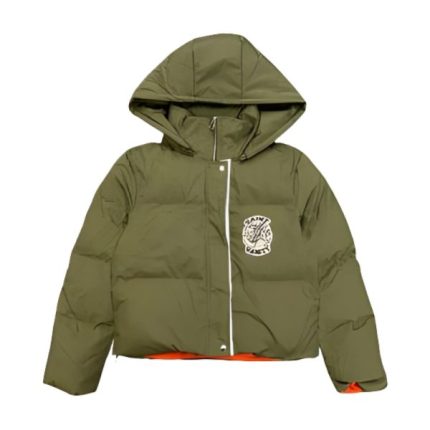 Saint Vanity Olive Puffer Jacket