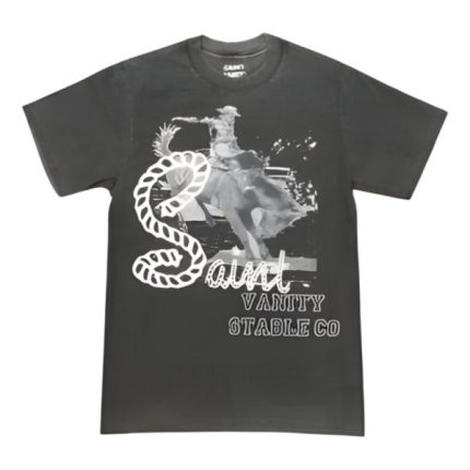 Saint Vanity Stable Black Graphic Tee