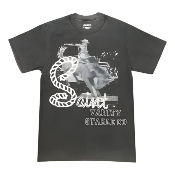 Saint Vanity Stable Black Graphic Tee