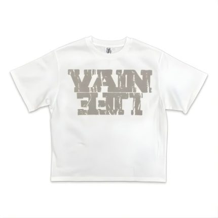Saint Vanity Vain Life White Graphic Tee