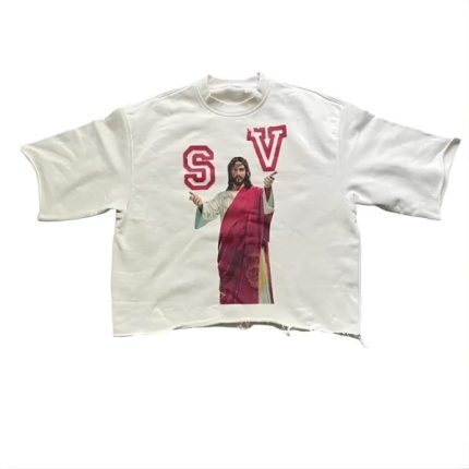 Saint Vanity White Logo Tee