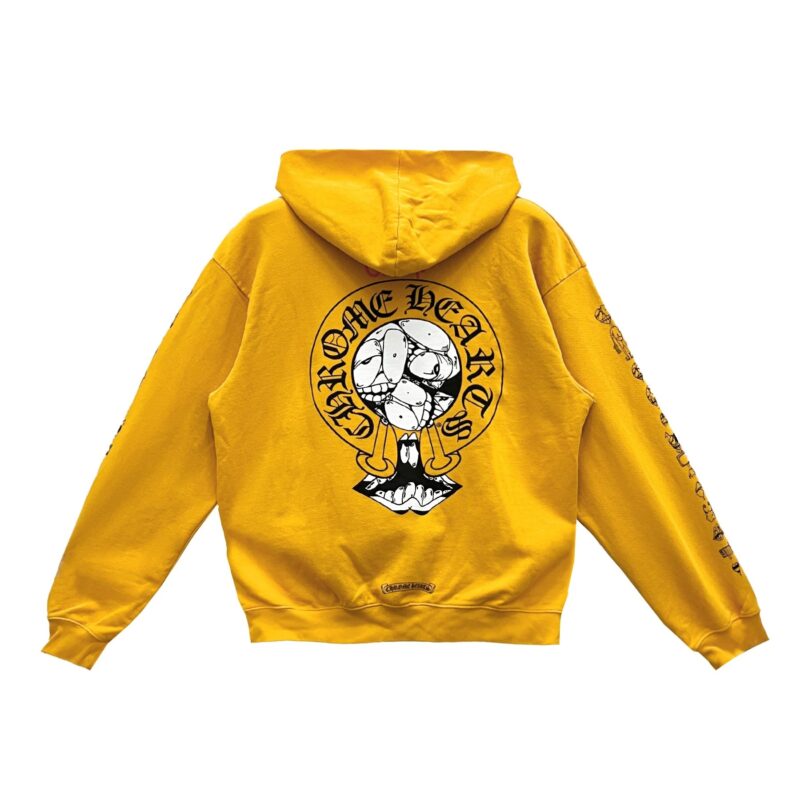Chrome Hearts Matty Boy Back Horseshoe Graffiti Hoodie