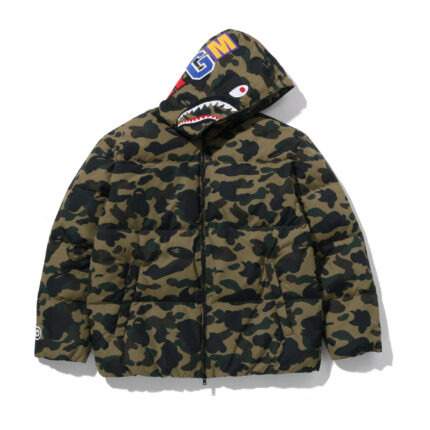 Bape 1st Camo Snowboard Sharkdown Jacket