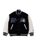 BAPE By Kazuki Kuraishi Multi Logo Varsity Down Jacket