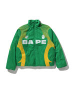 A Bathing  Frame Monogram Jacquard Multi Logo Padded Jacket
