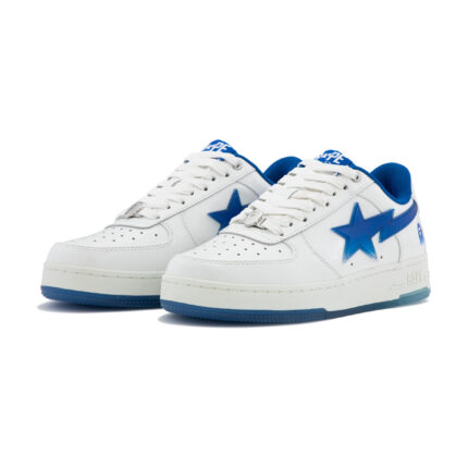 Bape Sta Classic White Blue Sneakers