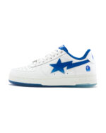 Bape Sta Classic White Blue Sneakers