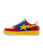 Bape Sta Red Yellow Blue Star Sneakers