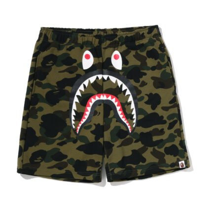 Bape 1st Camo Shark Sweat Shorts