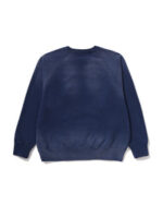 Bape Destroy Washed Effect Relaxed Fit Crewneck Sweatshirt