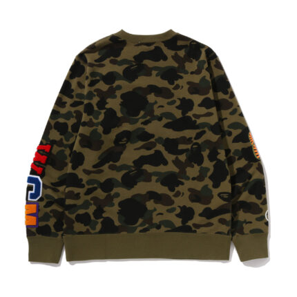 Bape 1st Camo Shark Crewneck Sweatshirt