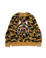 Bape 1st Camo Shark Crewneck Sweatshirt