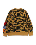 Bape 1st Camo Shark Crewneck Sweatshirt