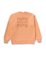 BAPE Logo Reversible Loose Fit Crewneck Sweatshirt