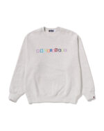 Bathing Ape Logo Relaxed Fit Crewneck Sweatshirt