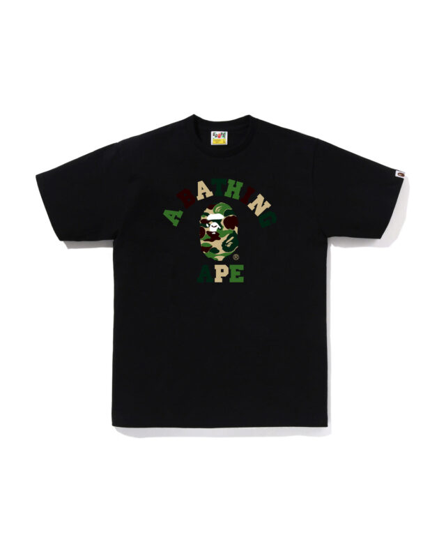 A Bathing Ape Camo College Tee