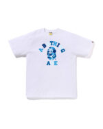 A Bathing Ape Camo College Tee