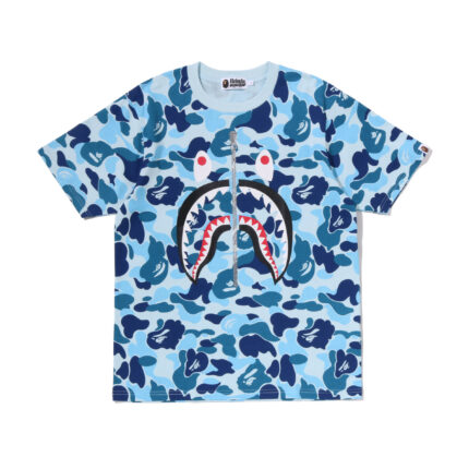 A Bathing Ape Camo Shark Tee