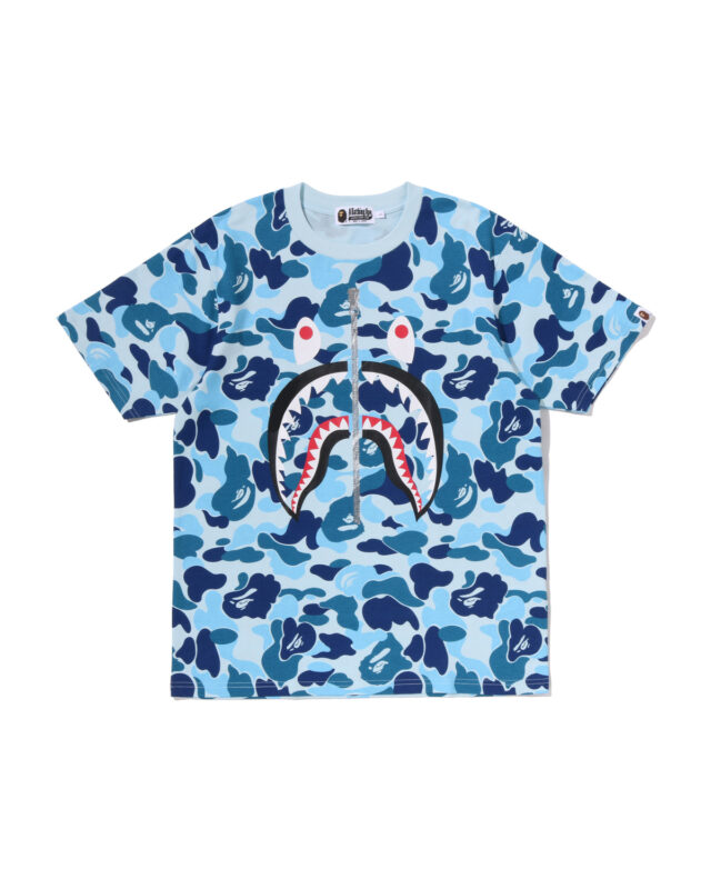 A Bathing Ape Camo Shark Tee