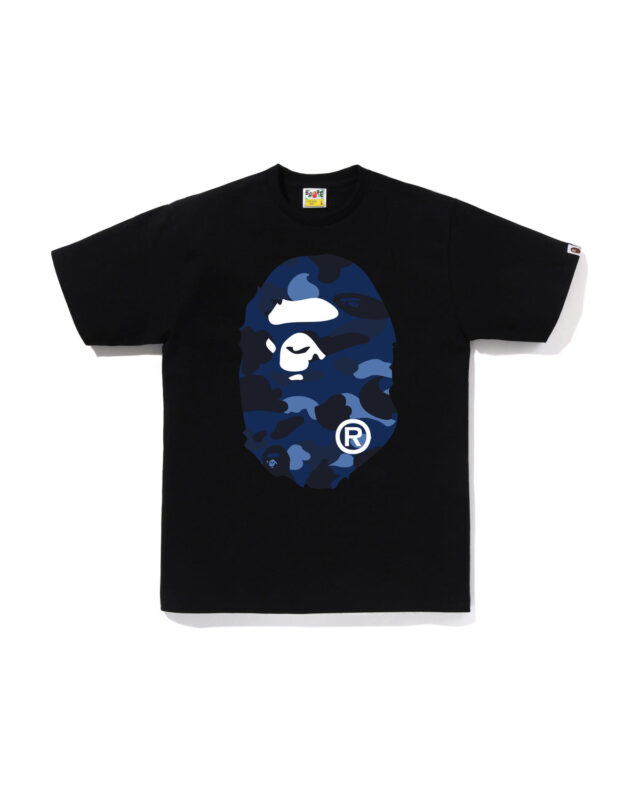A Bathing Ape Color Camo Big Ape Head Tee
