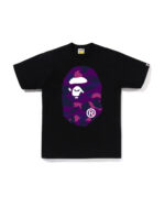 A Bathing Ape Color Camo Big Ape Head Tee